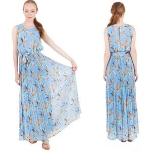 Pepe Jeans London Women's XS Maxi dress BELINDA PL952107 0AA MULTI Blue